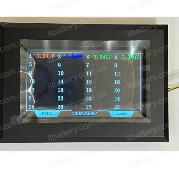 JK BMS LCD 4.3 сенсорный экран JiKong ячейки