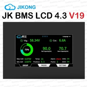 JK BMS LCD 4.3 V19